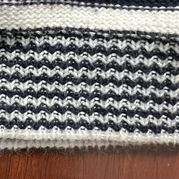 LRL Ralph Lauren Jeans Women's Knit Boatneck Striped Nautical Sweater large - Picture 10 of 11